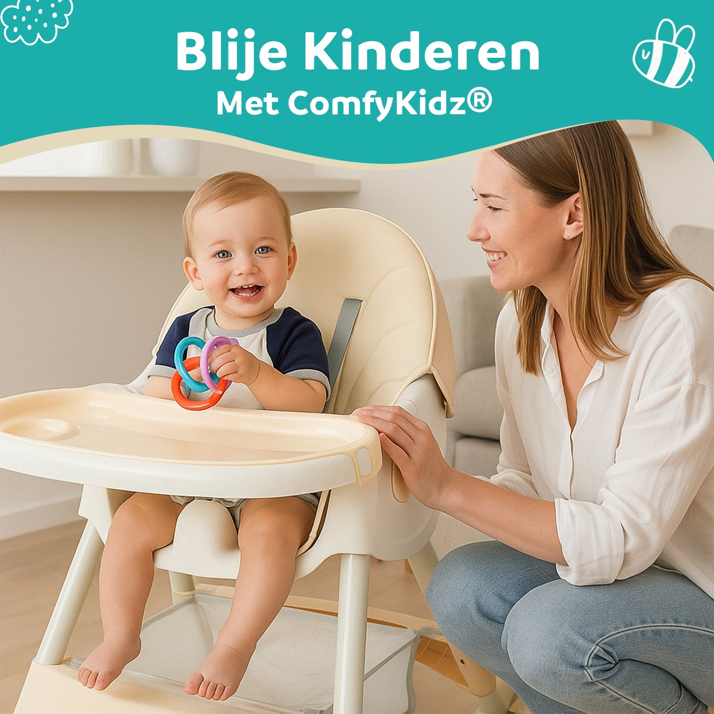 ComfyKidz® FlexiChair Sand | Beige