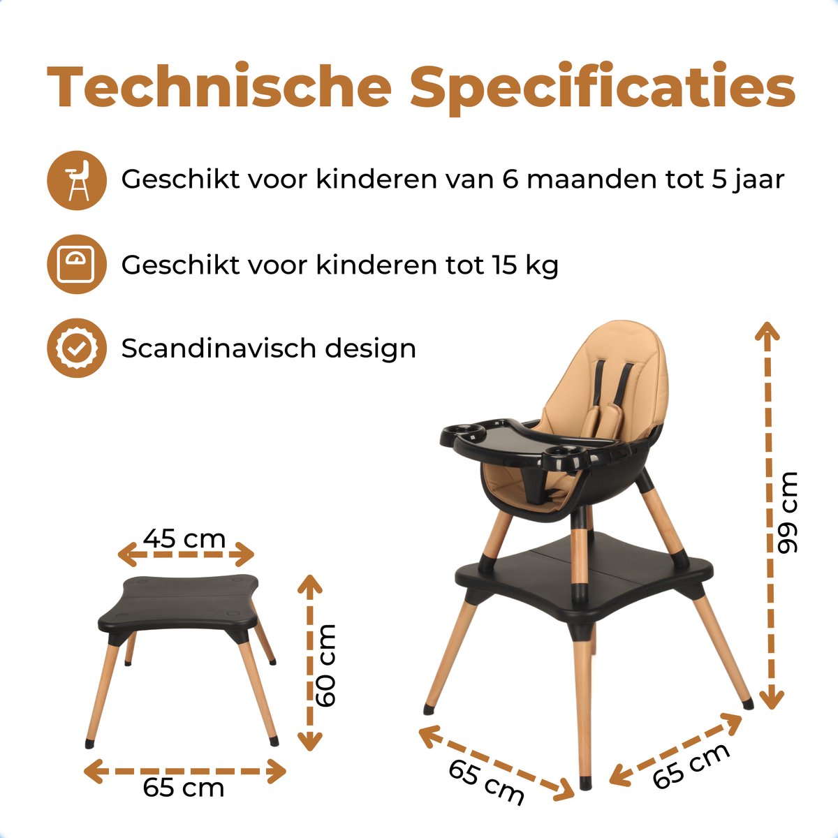 ComfyKidz® Multiseat Mocha | 5 in 1