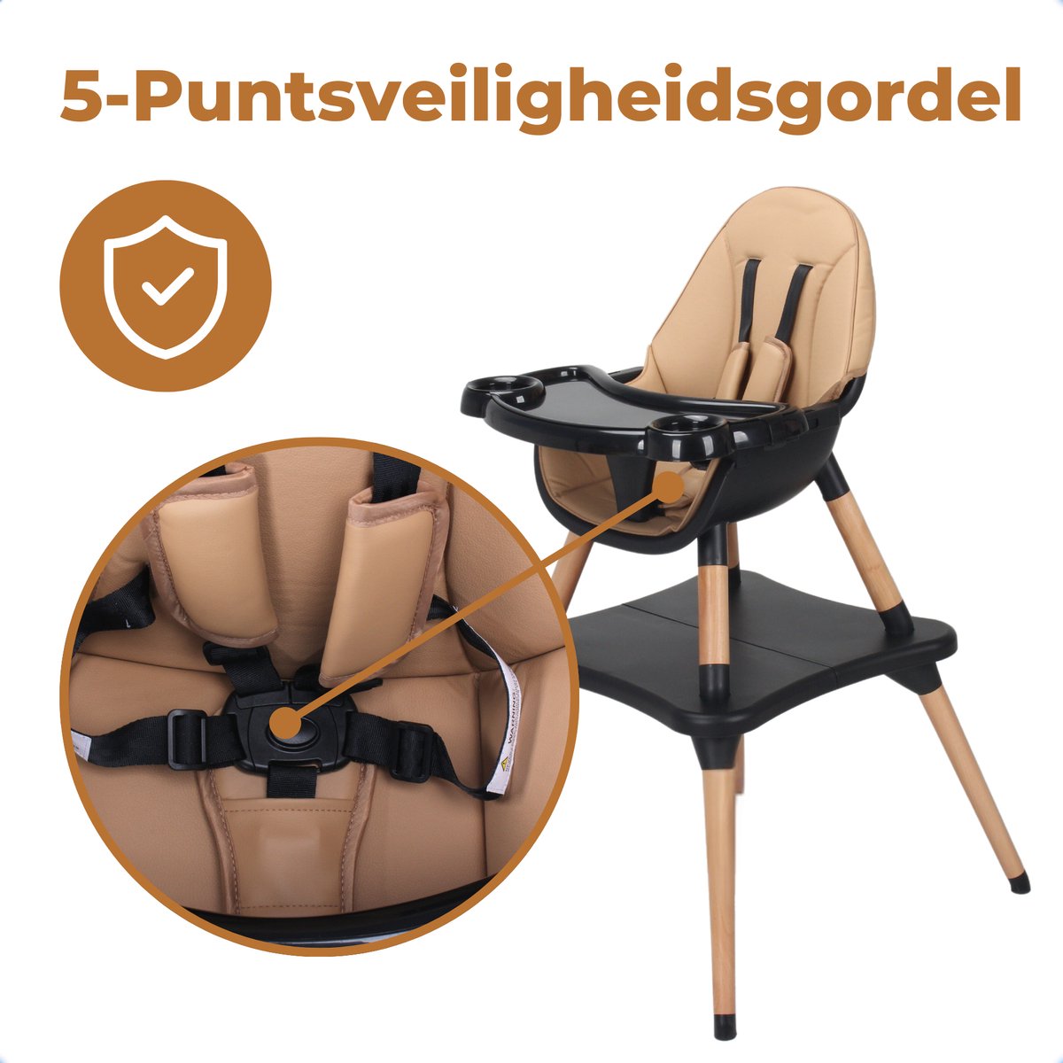 ComfyKidz® Multiseat Mocha | 5 in 1