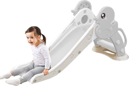 ComfyKidz® Glijbaan Peuter | Binnen & Buiten | Veilig, Compact & Duurzaam | Grijs/Wit