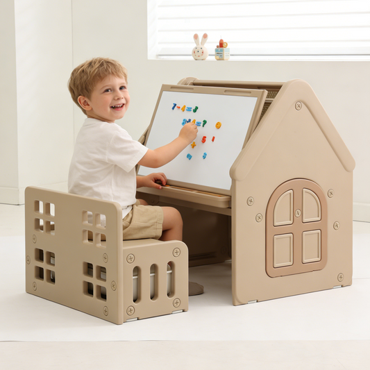 ComfyKidz® Multifunctioneel Speelhuisje met opbergbank