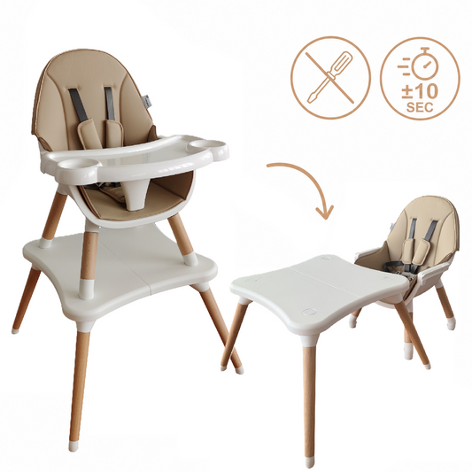 ComfyKidz® Multiseat Latte| 5 in 1