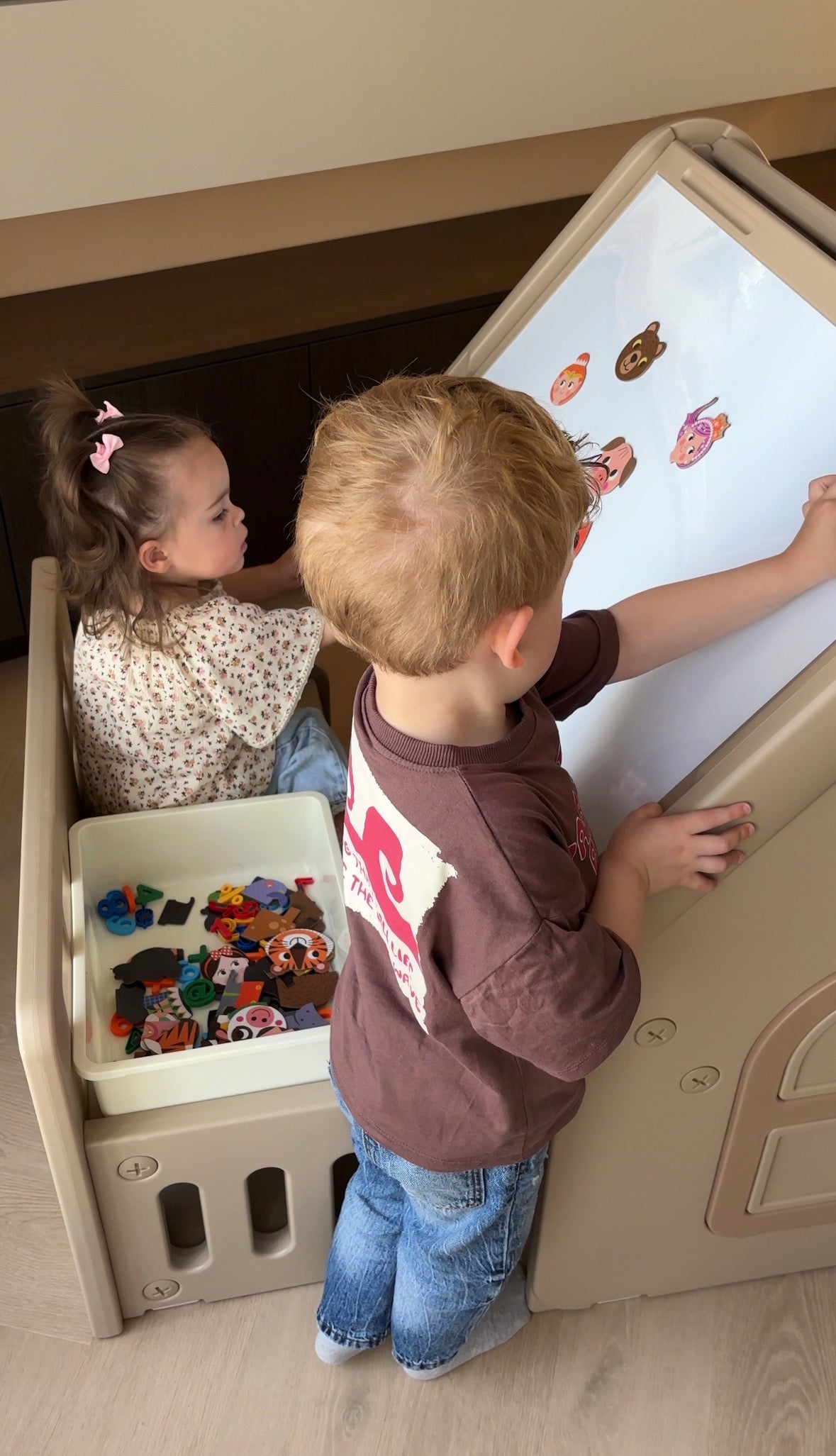 ComfyKidz® Multifunctioneel Speelhuisje met opbergbank | Voor zowel binnen als buitengebruik