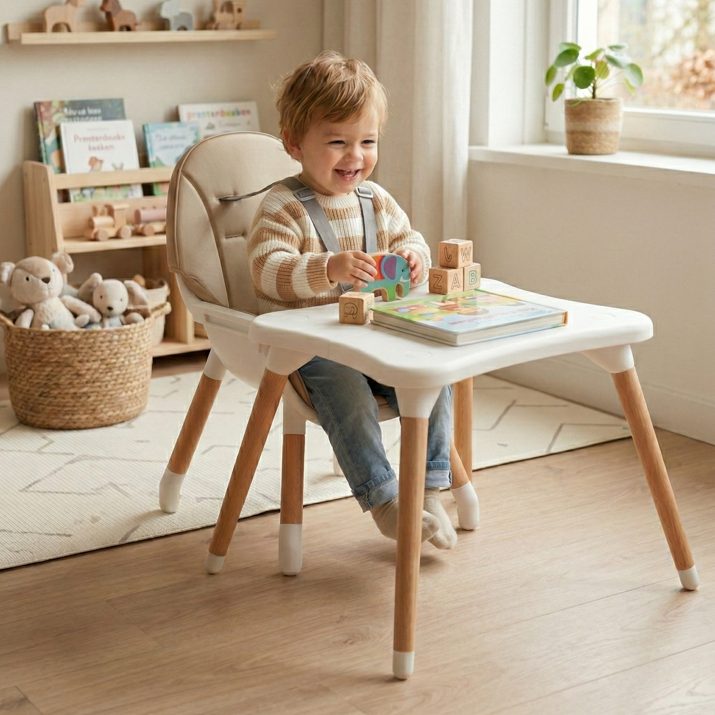 ComfyKidz® Multiseat Latte| 5 in 1